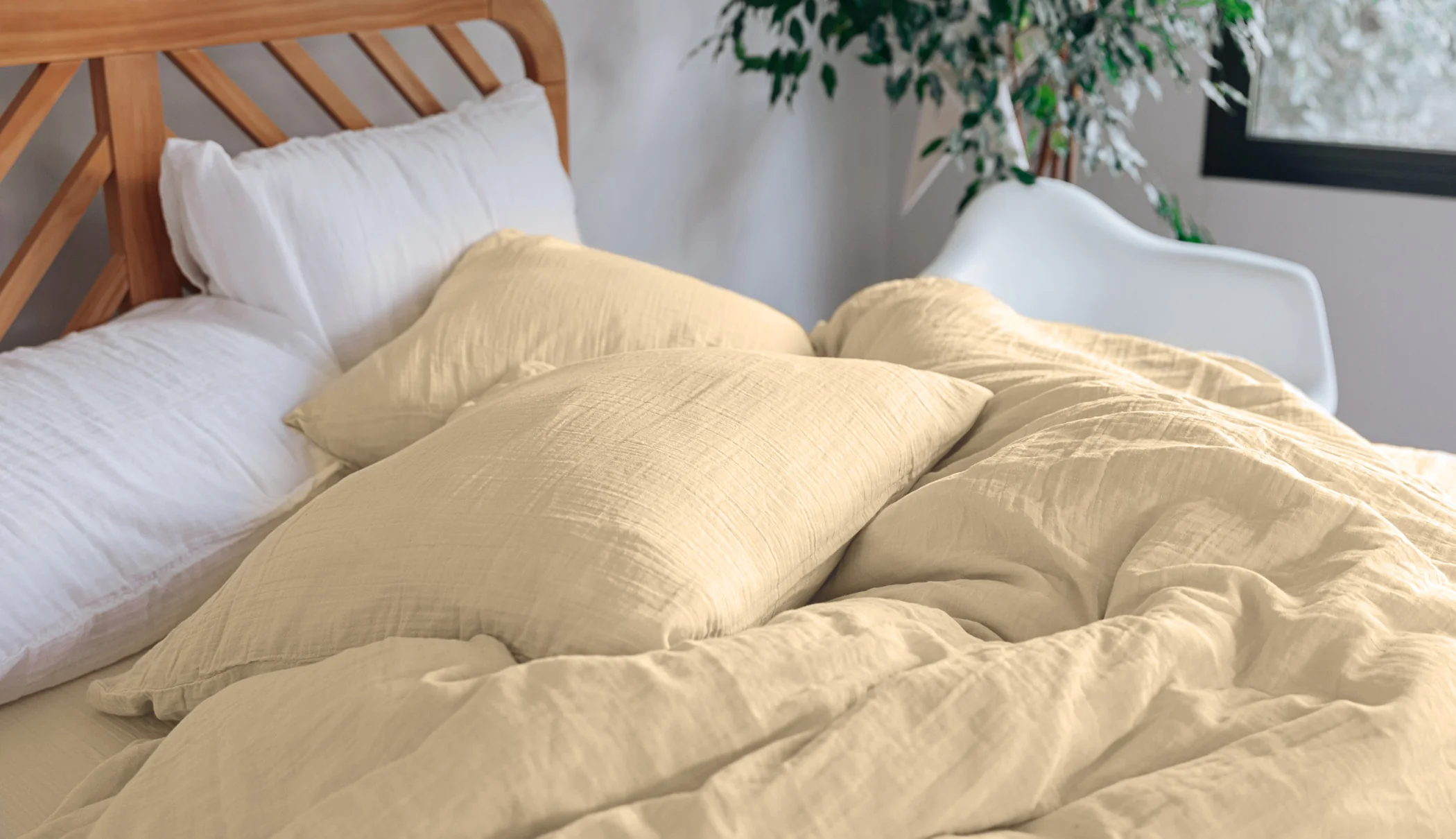 Drap housse gaze de coton - Image 30