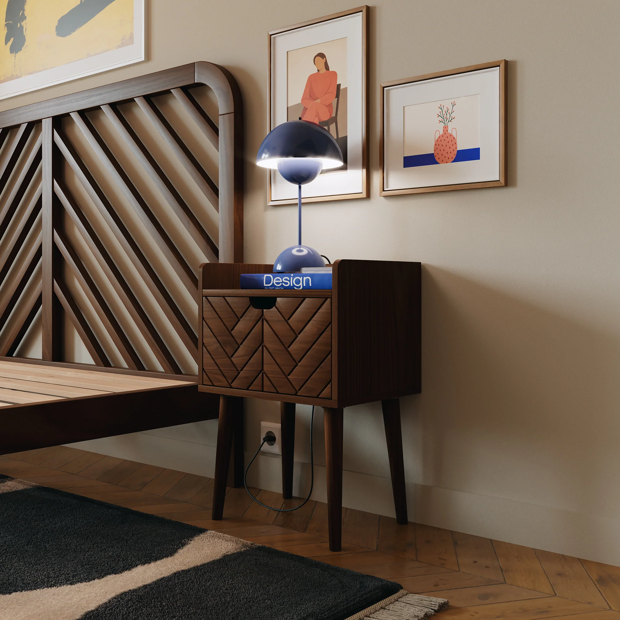 Table de chevet bois Alba - Image 21