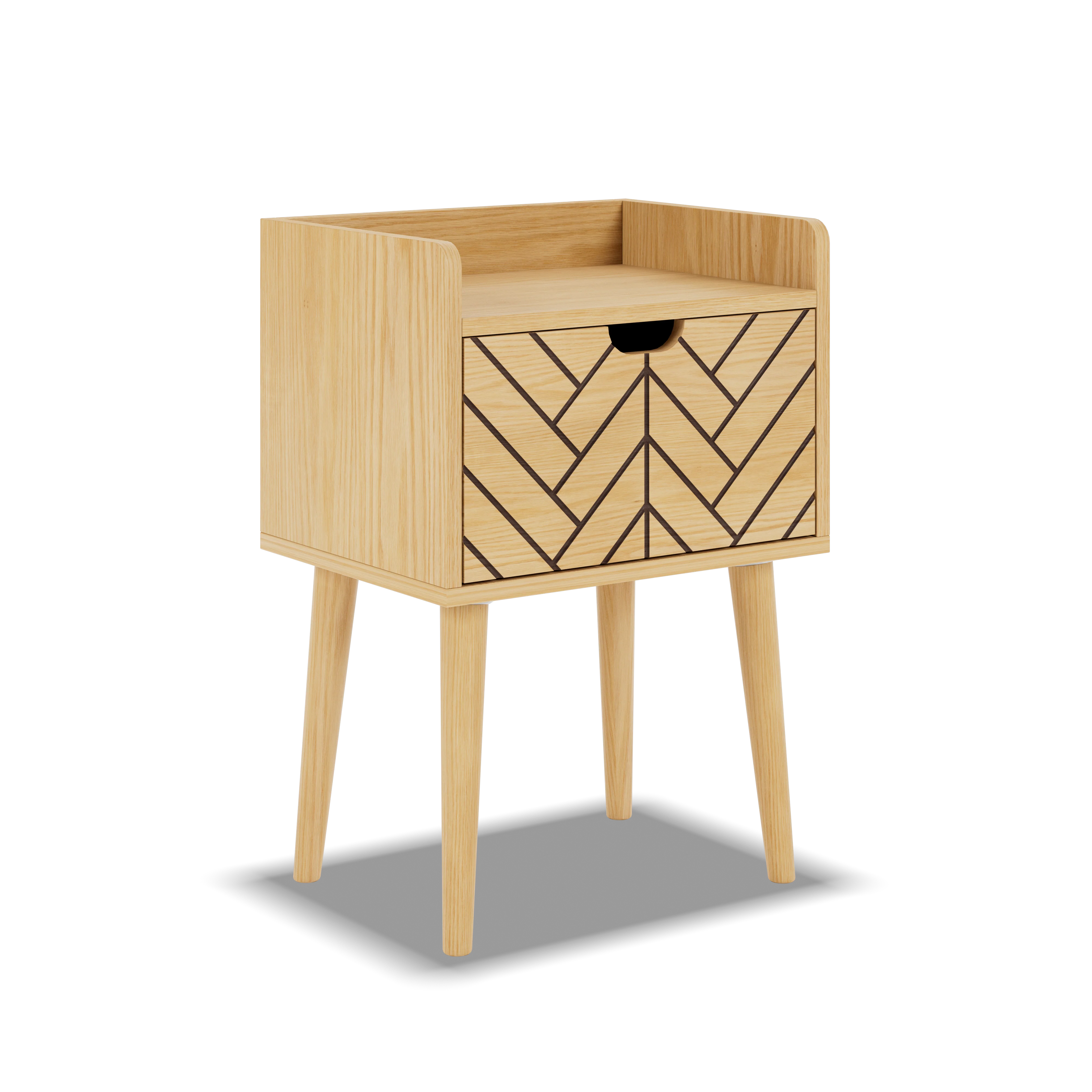 Table de chevet bois Alba - Image 8
