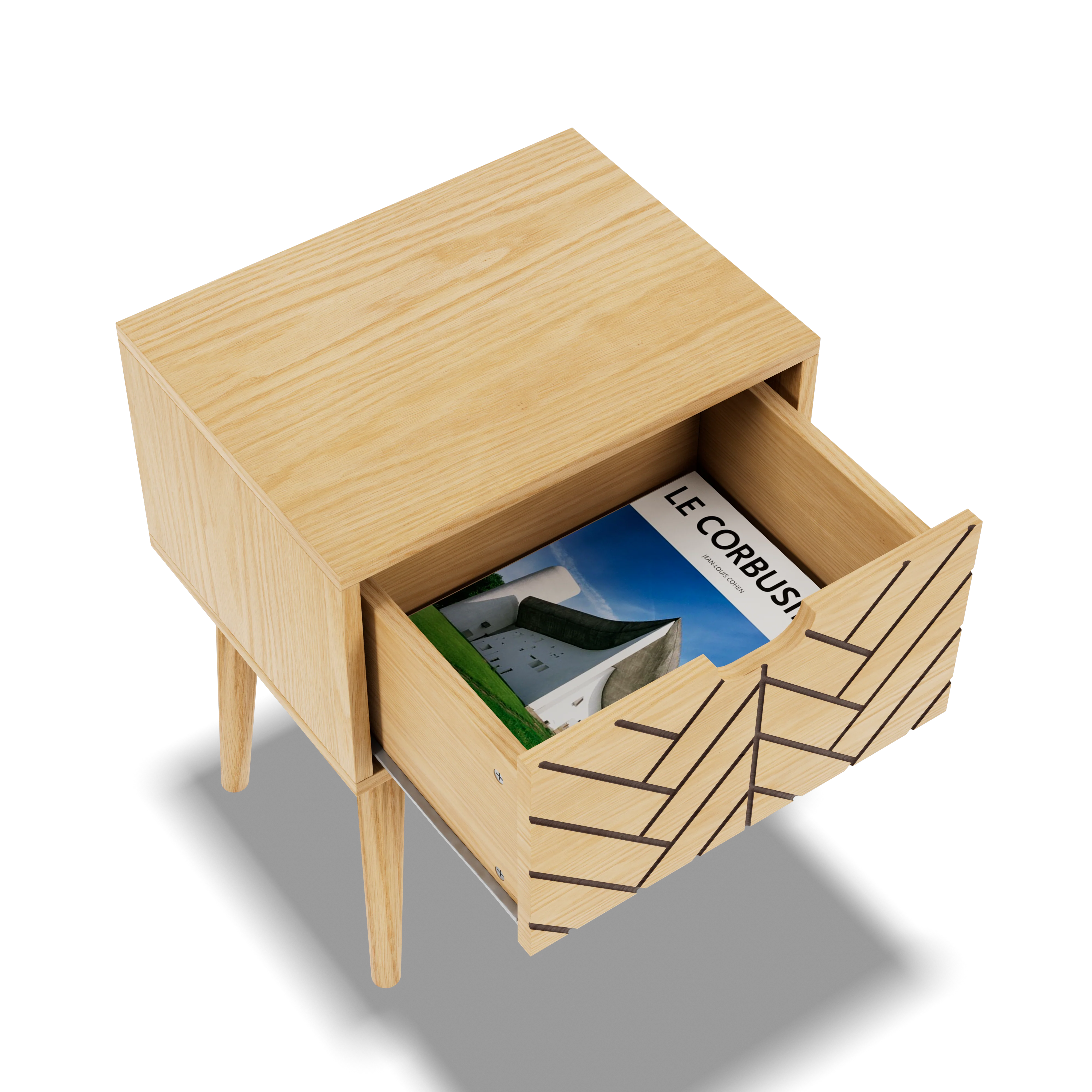 Table de chevet bois Ali - Image 4